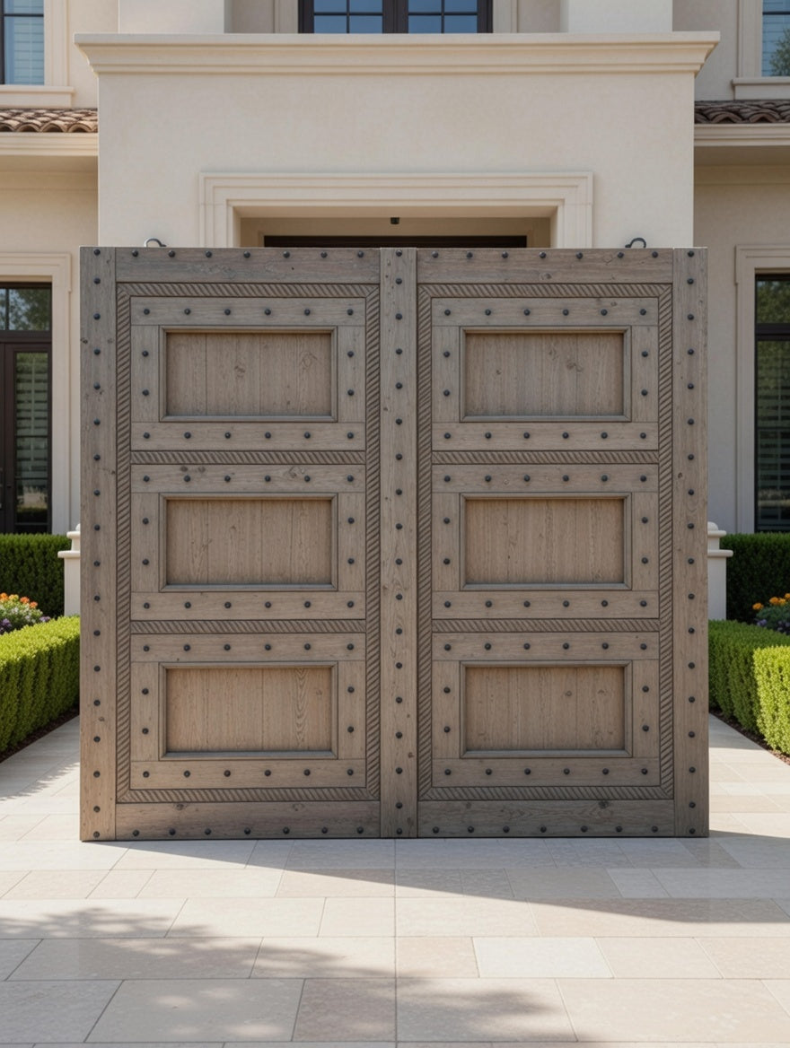 Puerta Rustica de Cedro – Guardiana de Memorias