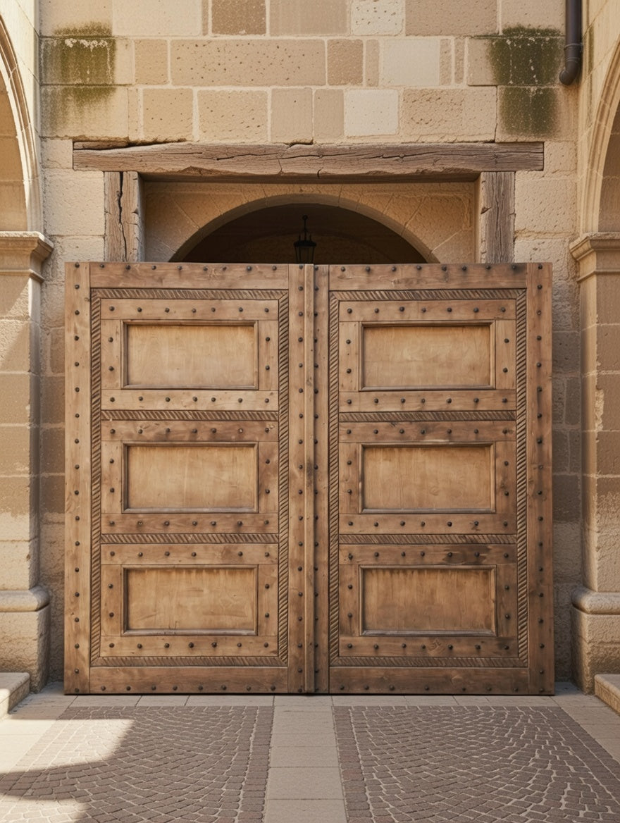 Puerta Rustica de Cedro – Guardiana de Memorias