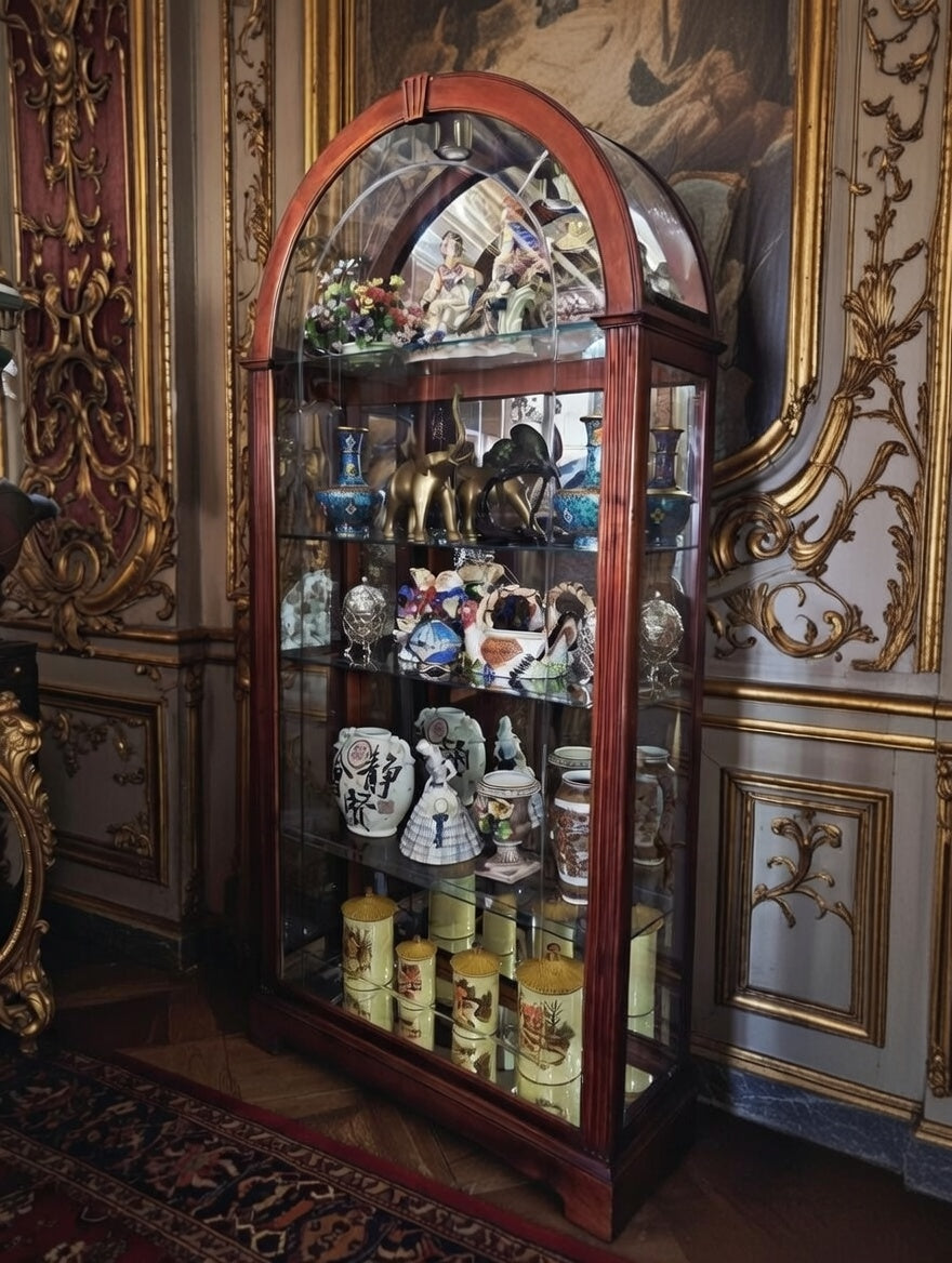 Howard Miller Collector's Cabinet Model 680-186 🕰️🪙🪶