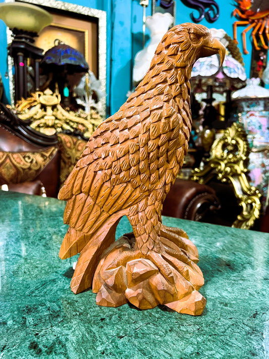 🦅 Bronze Sculpture of an Eagle in Flight with a Globe for Sale 🦅