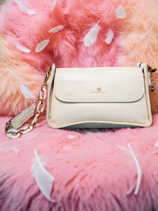 🕊️👜 Greenobil Beige Handbag for Women – Timeless Elegance and Sophisticated Purity ✨🌸