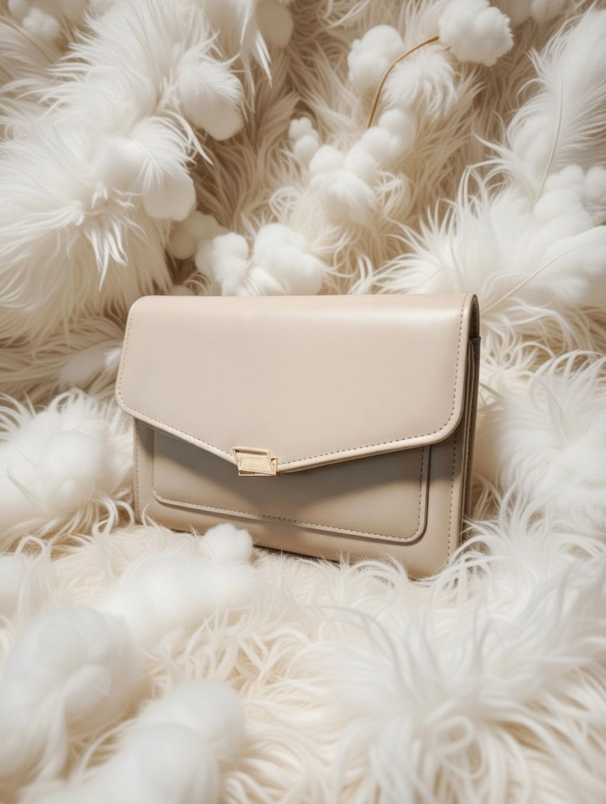 🕊️👜 Greenobil Beige Bolso Para Dama – Elegancia Atemporal y Pureza Sofisticada ✨🌸