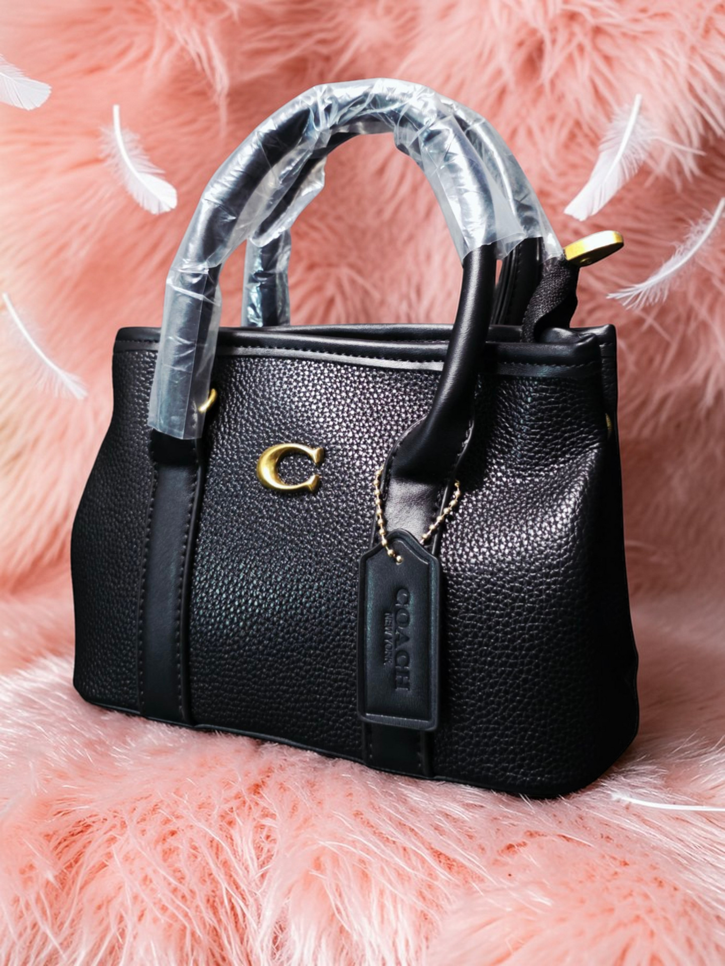 🕊️👜 Coach Negra Bolso Para Dama – Elegancia Atemporal y Carácter Sofisticado ✨🌸