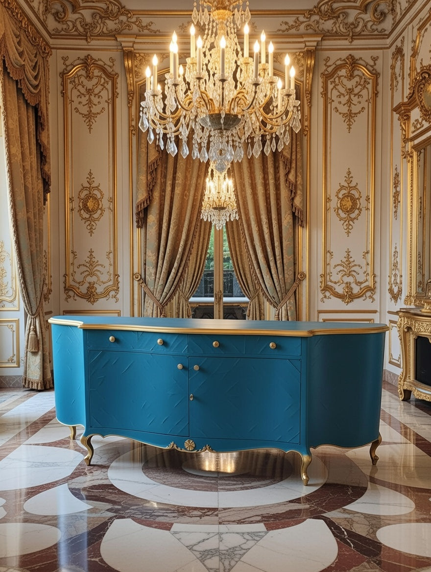 🌿Antique Buffet: A Work of Elegance Available at Rosarito Antiques!🌿