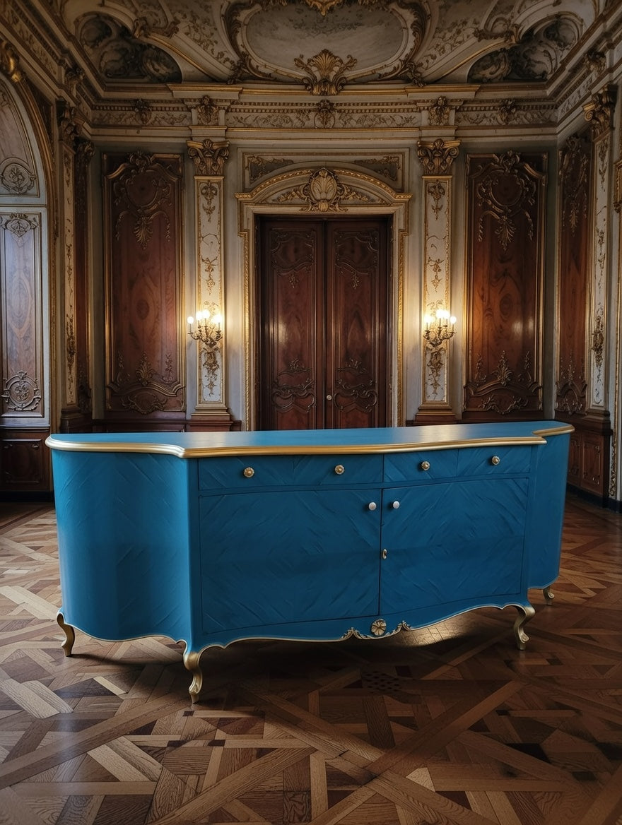 🌿Antique Buffet: A Work of Elegance Available at Rosarito Antiques!🌿