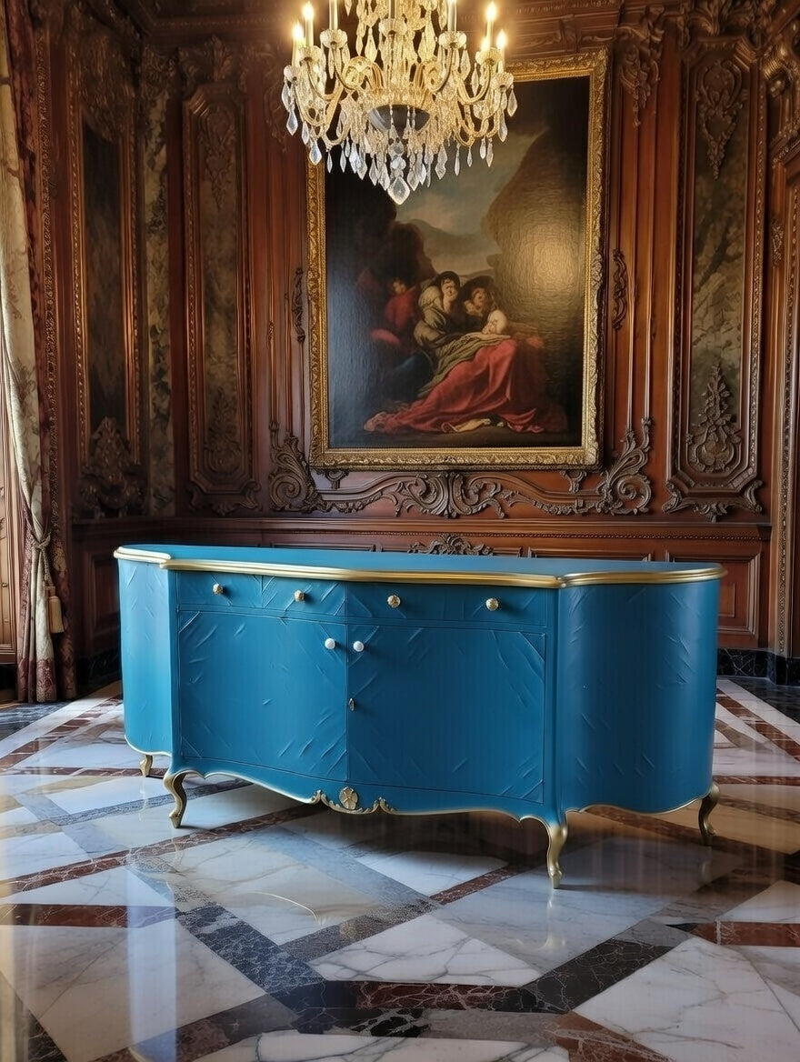 🌿Antique Buffet: A Work of Elegance Available at Rosarito Antiques!🌿