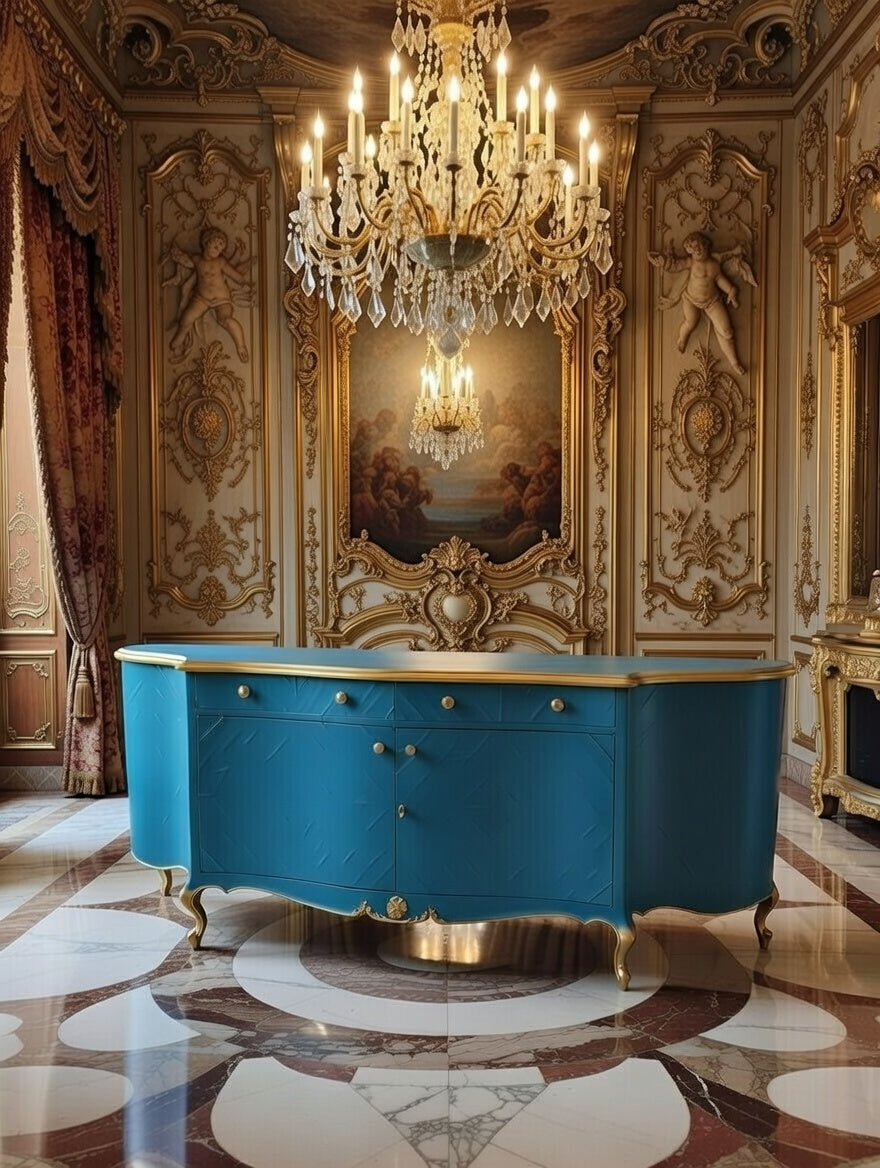 🌿Antique Buffet: A Work of Elegance Available at Rosarito Antiques!🌿