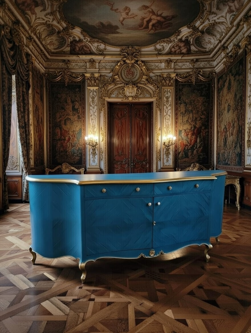 🌿Antique Buffet: A Work of Elegance Available at Rosarito Antiques!🌿