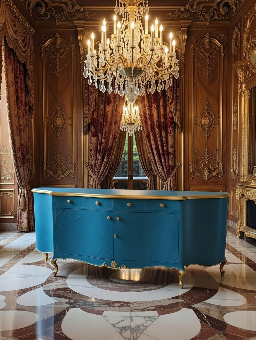 🌿Antique Buffet: A Work of Elegance Available at Rosarito Antiques!🌿