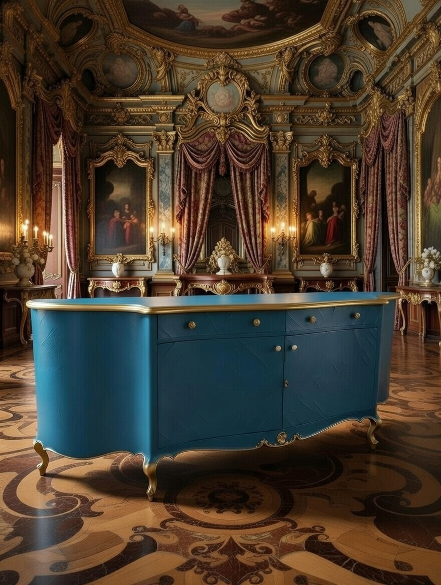 🌿Antique Buffet: A Work of Elegance Available at Rosarito Antiques!🌿