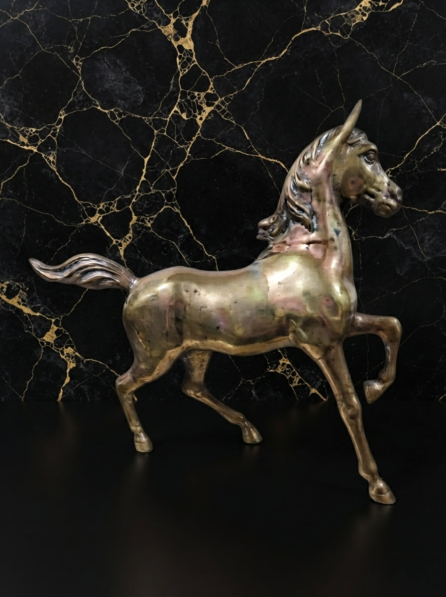 Escultura de Caballo en Bronce Solido 🐎