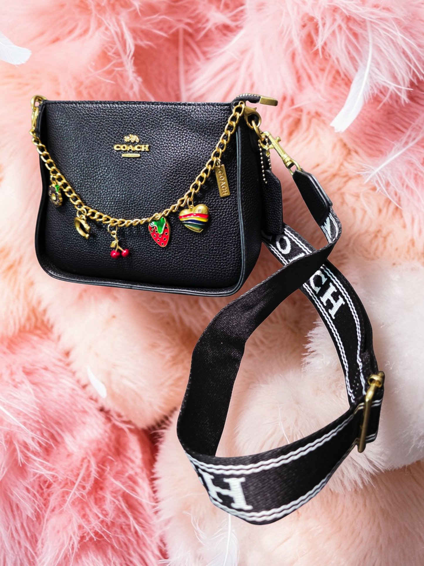 🕊️👜 Coach New York Black Handbag for Women – Timeless Sophistication and Distinguished Character ✨🌸