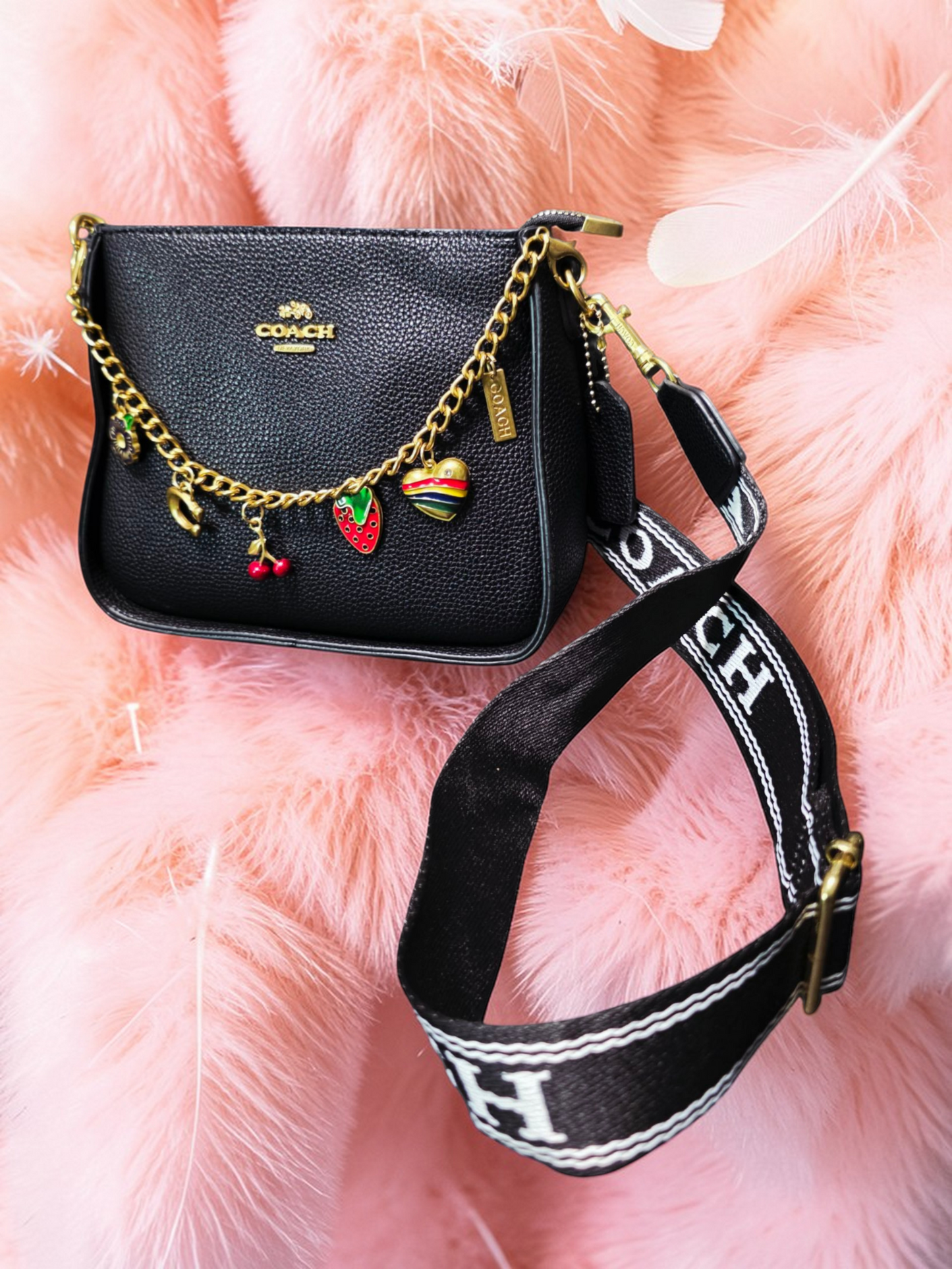 🕊️👜 Coach New York Black Handbag for Women – Timeless Sophistication and Distinguished Character ✨🌸