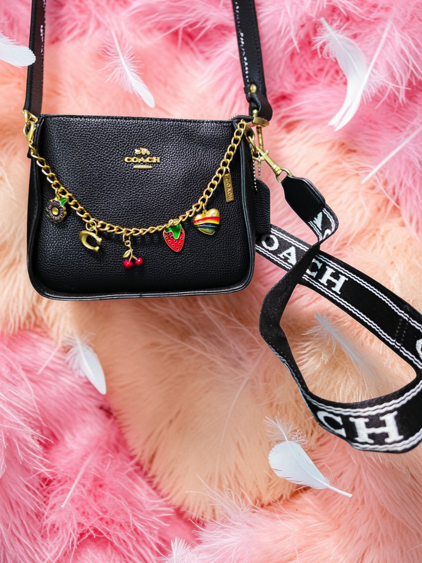 🕊️👜 Coach New York Black Handbag for Women – Timeless Sophistication and Distinguished Character ✨🌸