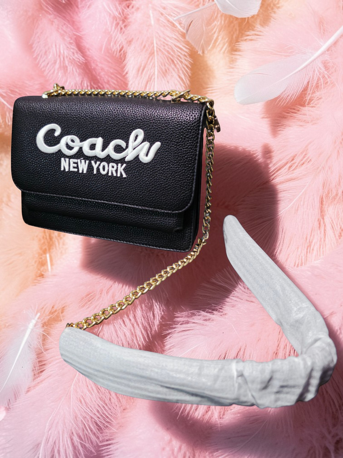 🕊️👜 Coach New York Negra Bolso Para Dama – Distinción Atemporal y Sofisticación Moderna ✨🌸