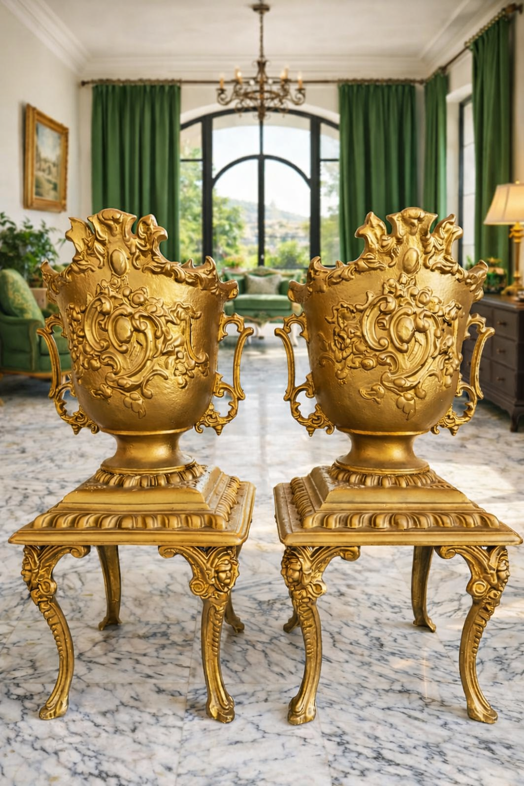 Neoclassical Planters – Art and Elegance ✨🌿🏺