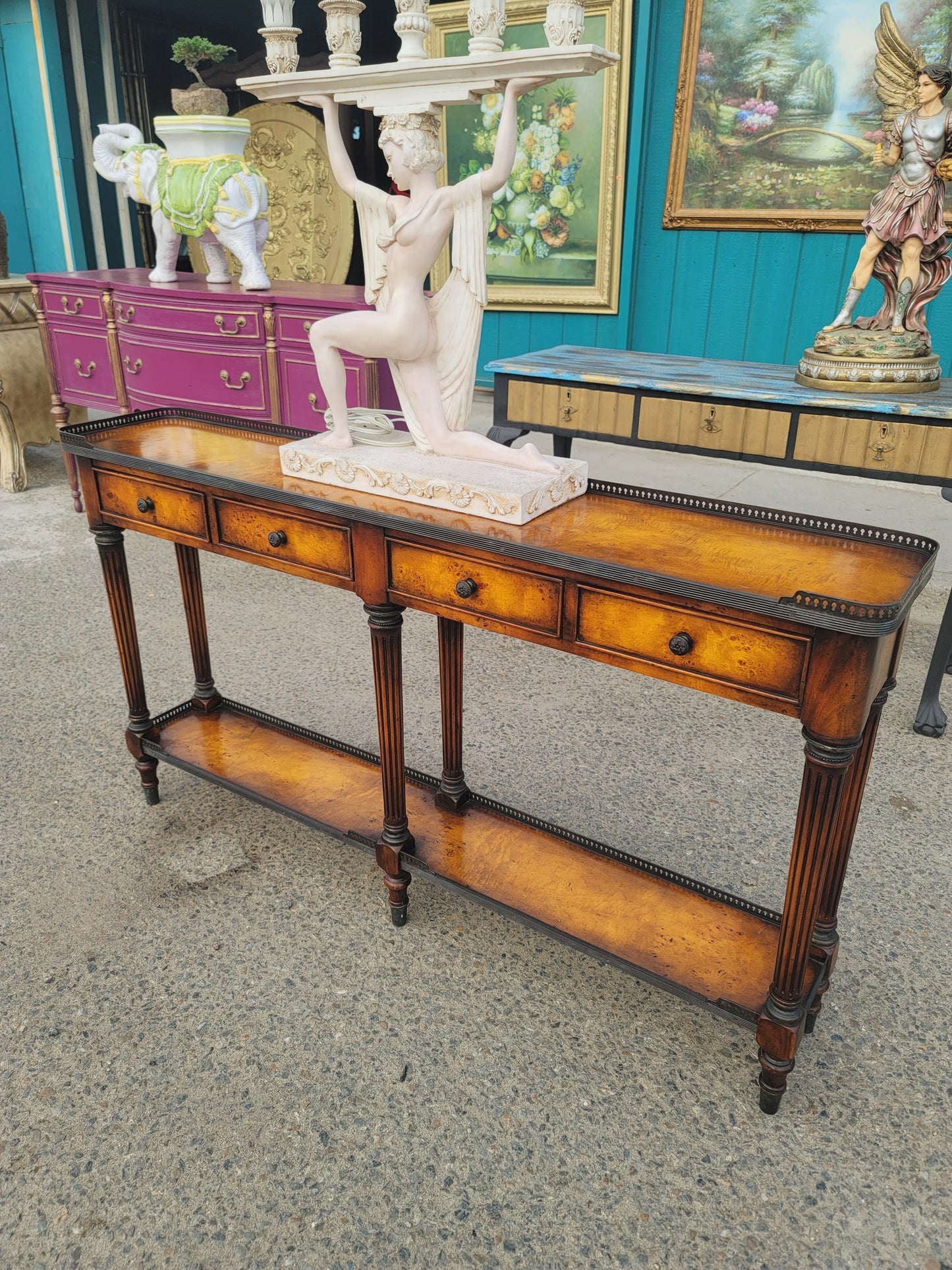 🍀French Style Credenza - Sideboard Regency Credenza🍀