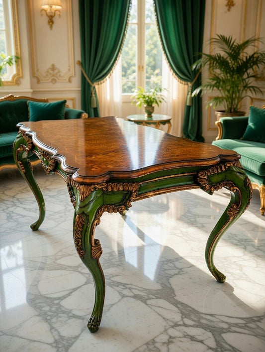John-Richard "European Crossroads" Vintage Desk✨
