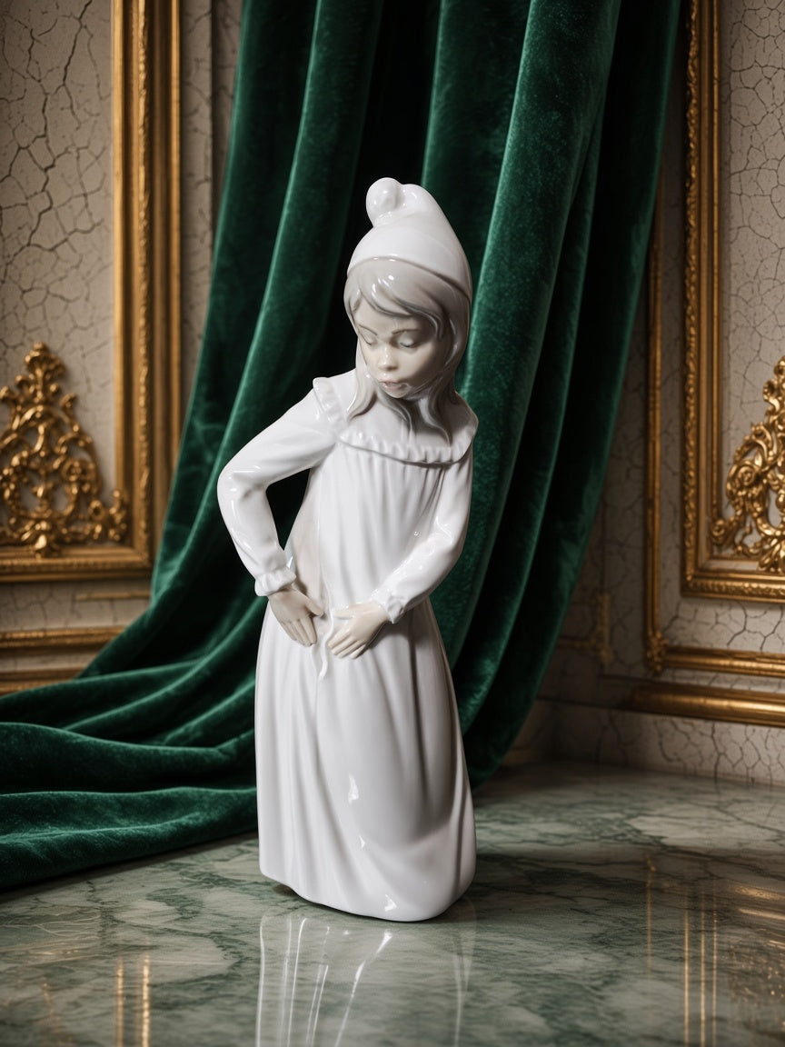 Young Man with Sleeping Cap | Nao by Lladro ✨♦️♦️