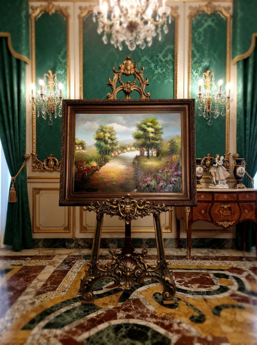 El Camino a Casa – Pintura Original con Certificado de Autenticidad🖌️🎨🌺