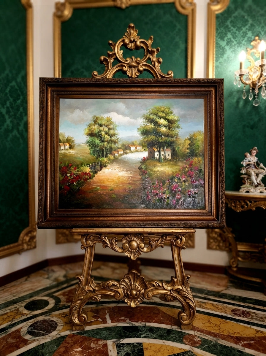 El Camino a Casa – Pintura Original con Certificado de Autenticidad🖌️🎨🌺