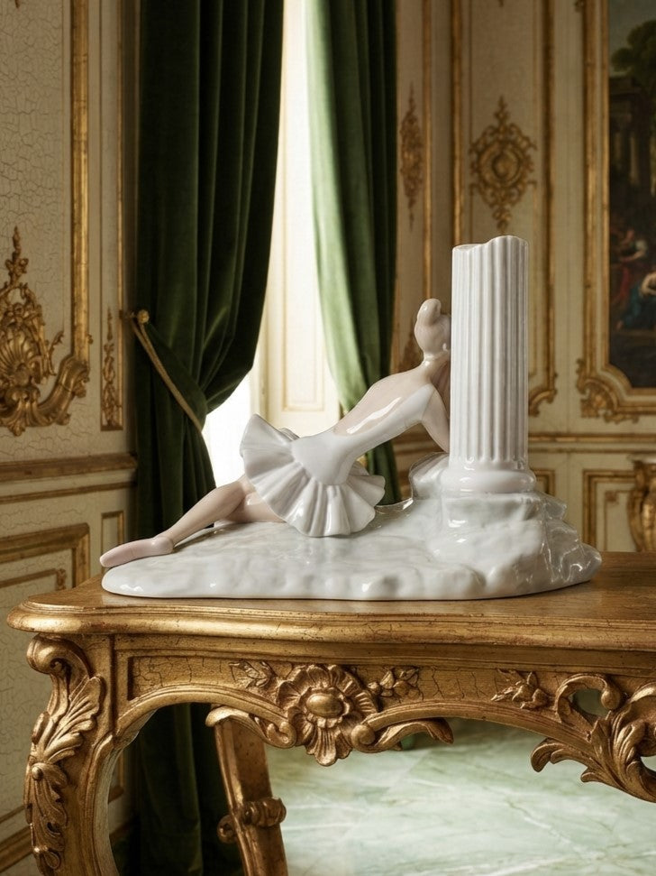 Lladro Sculpture "Lady Ballet - Contemplation" #PP120G ✨🏛️