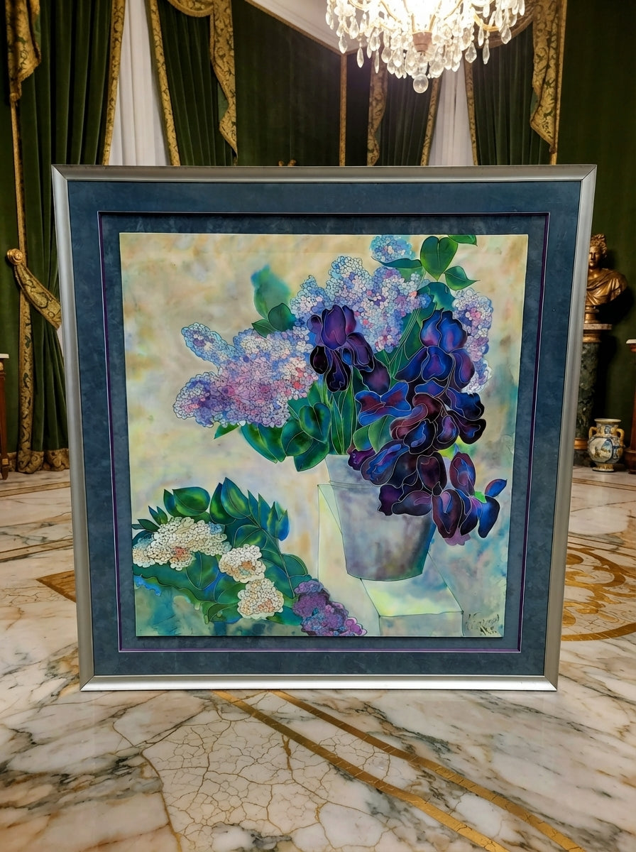 Cuadro Floral en Acuarela – Arte Original Firmado 🎨🌸