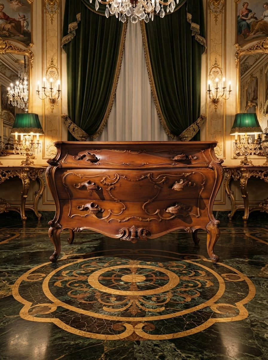 Bombe Italiano Estilo Toscano Provincial: Una Obra Maestra Artesanal ⚜️ 🌟