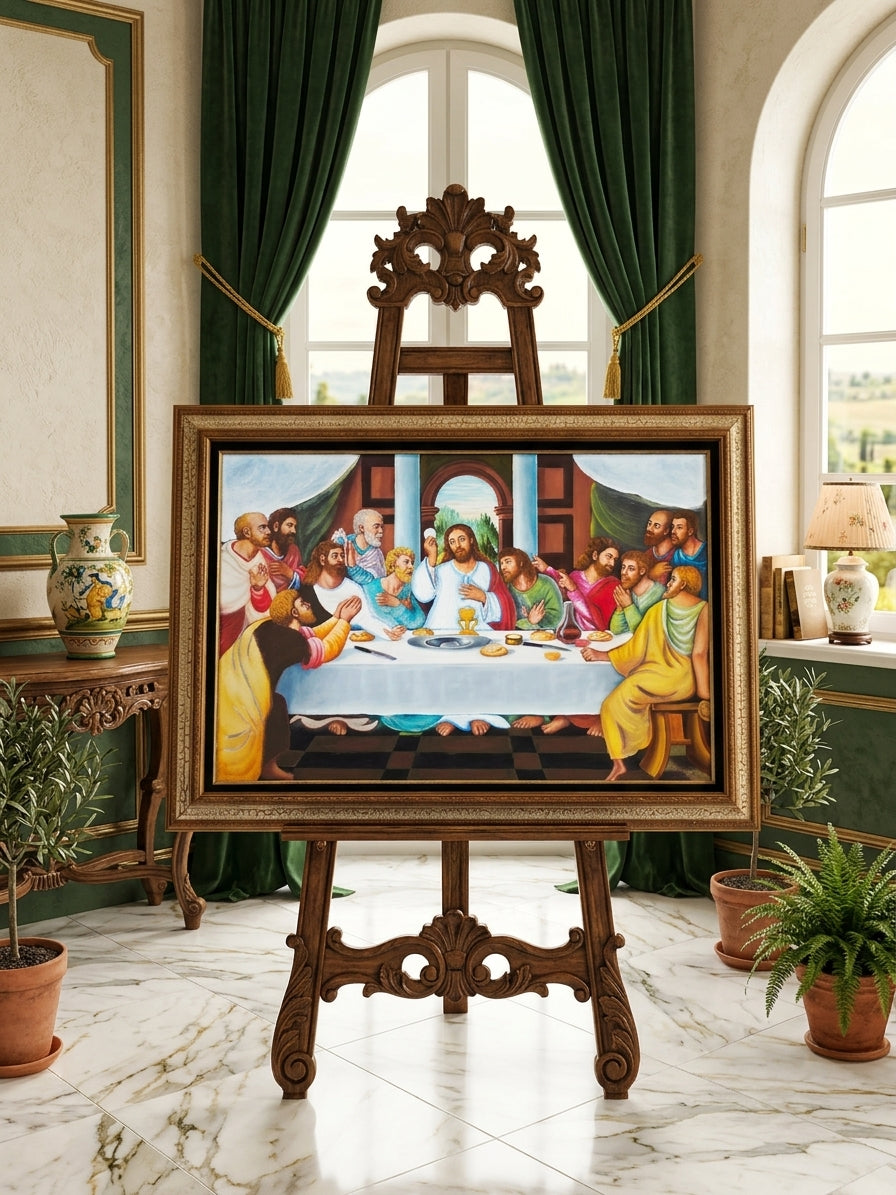 The Last Supper Oil Painting with Profound Spiritual Significance 🕊️