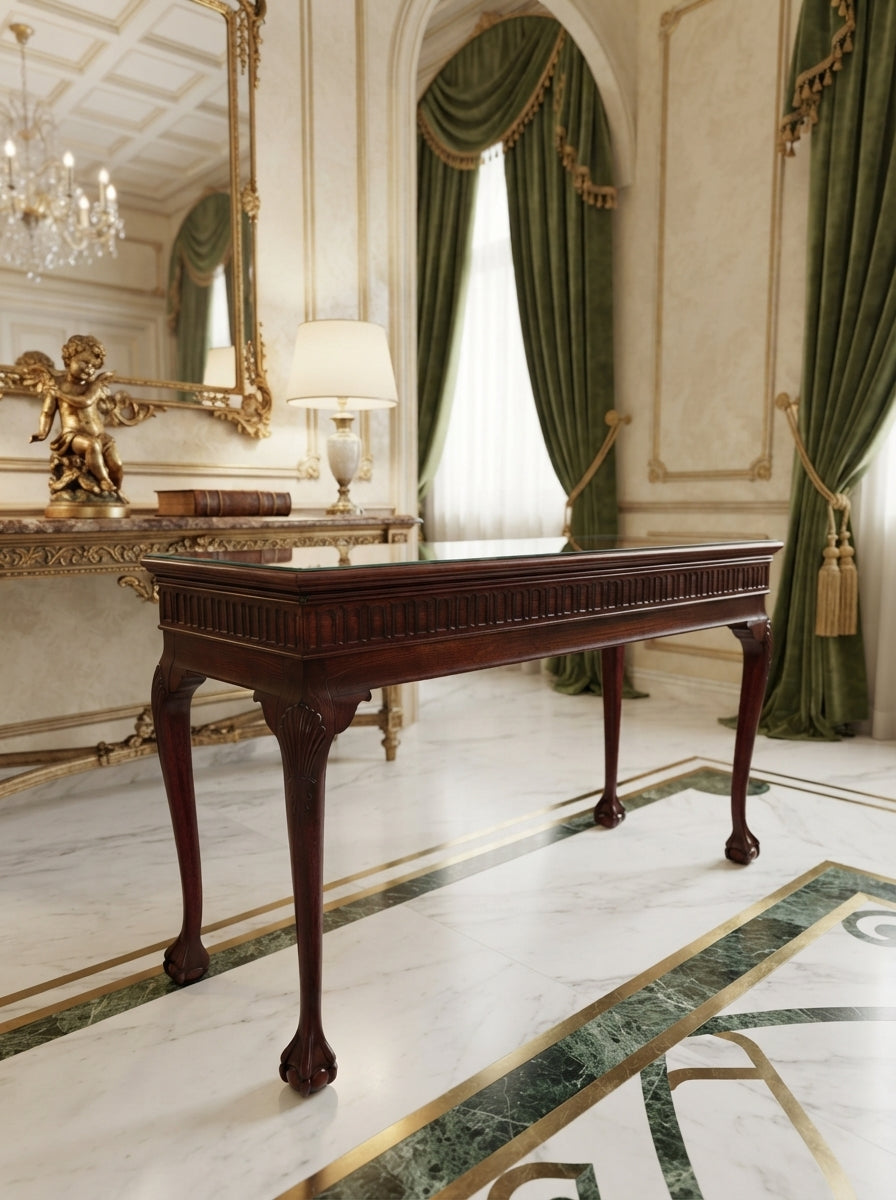 Chippendale Credenza – Elegance carved in wood ✨🌿