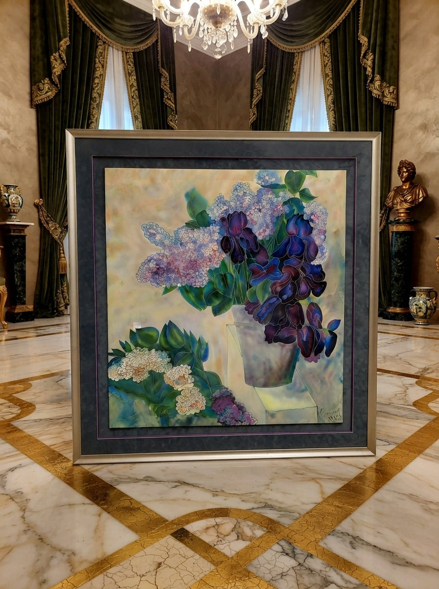 Cuadro Floral en Acuarela – Arte Original Firmado 🎨🌸