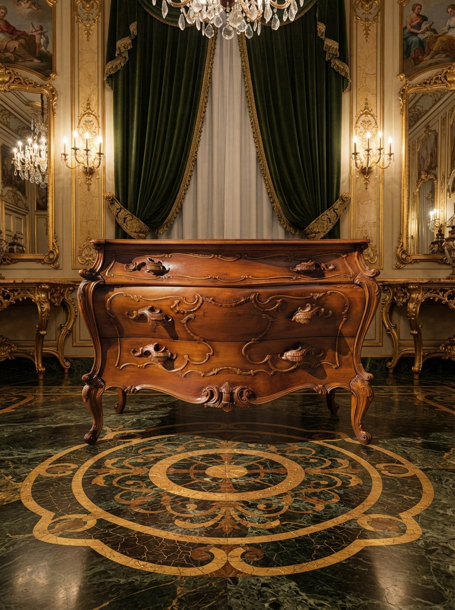 Bombe Italiano Estilo Toscano Provincial: Una Obra Maestra Artesanal ⚜️ 🌟