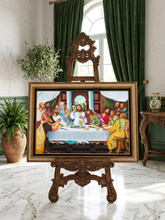 The Last Supper Oil Painting with Profound Spiritual Significance 🕊️