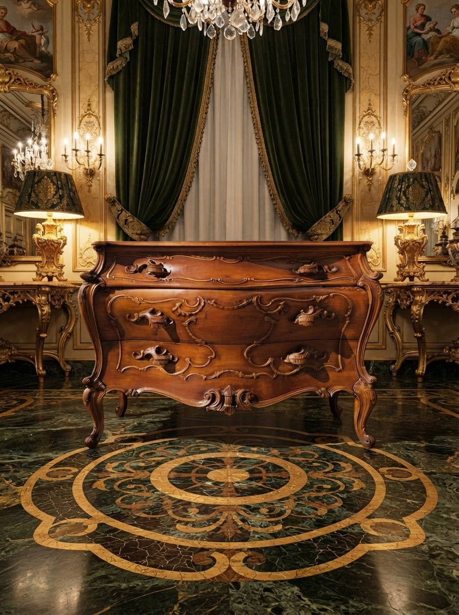 Bombe Italiano Estilo Toscano Provincial: Una Obra Maestra Artesanal ⚜️ 🌟
