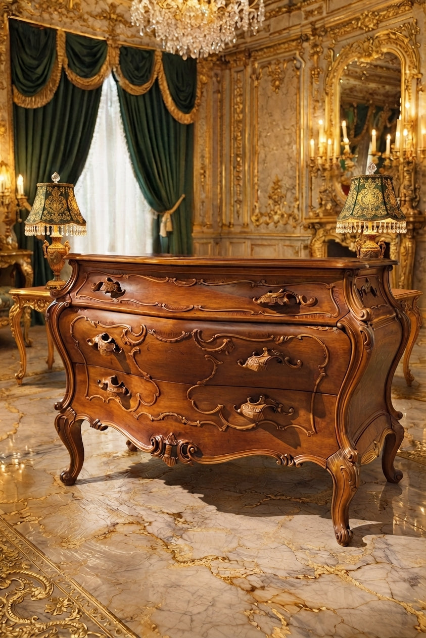 Bombe Italiano Estilo Toscano Provincial: Una Obra Maestra Artesanal ⚜️ 🌟