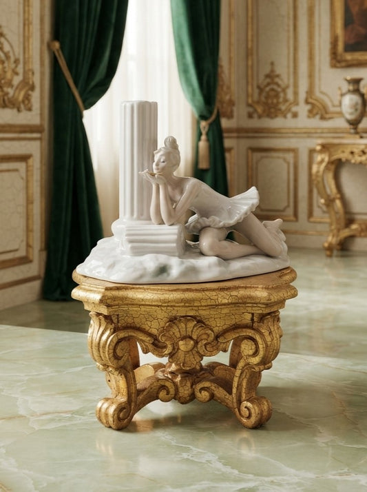 Lladro Sculpture "Lady Ballet - Contemplation" #PP120G ✨🏛️