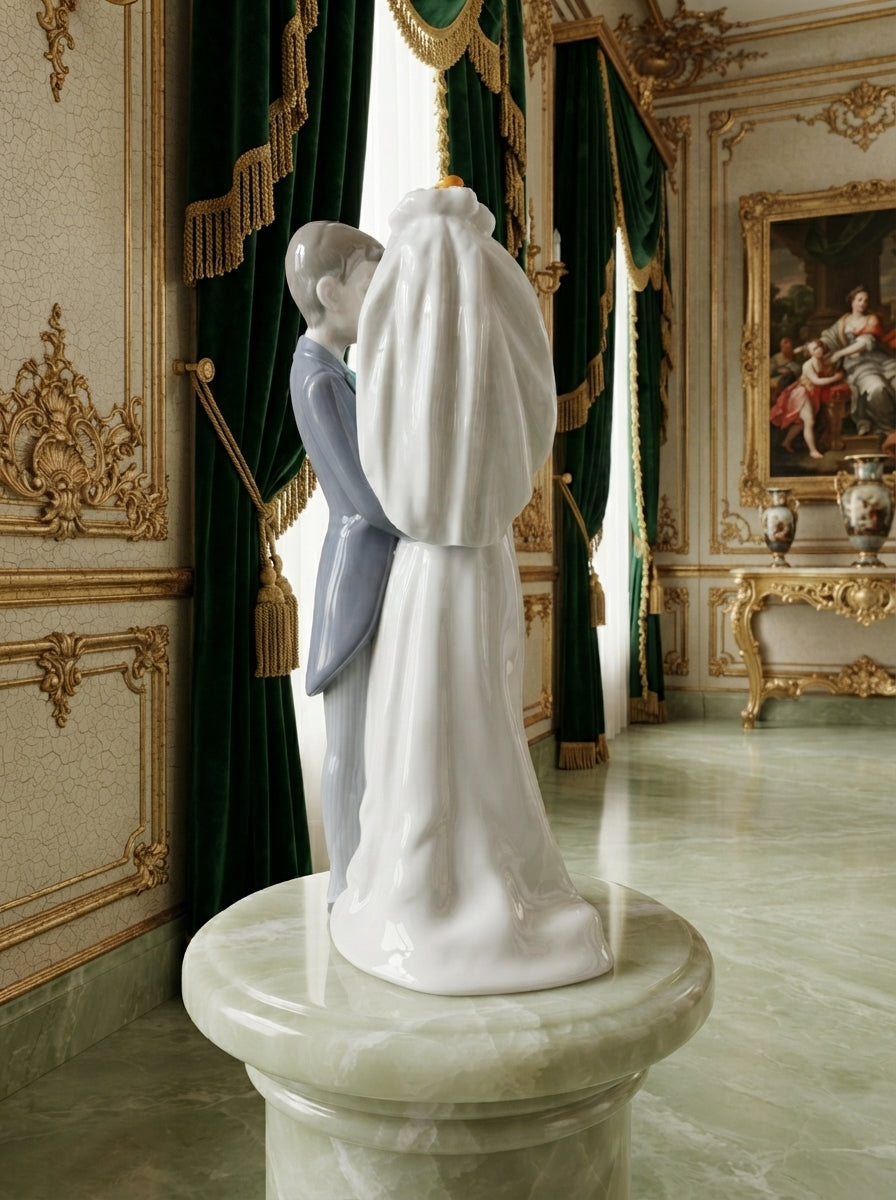 Lladró sculpture "Bride and Groom" #5885 ✨🏛️