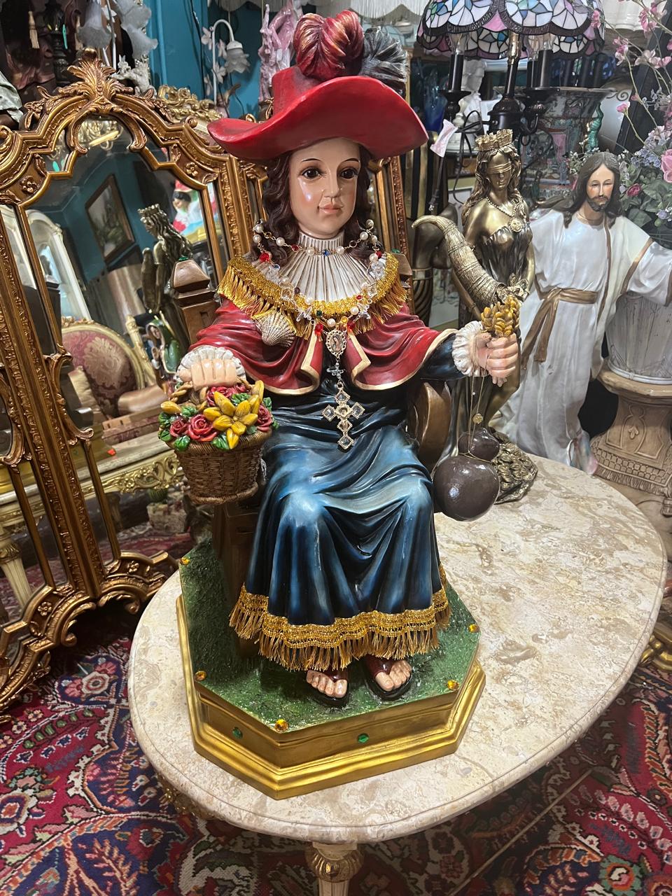 🗡️🪽Figura del Santo Niño de Atocha - Ornamentado🪽🗡️