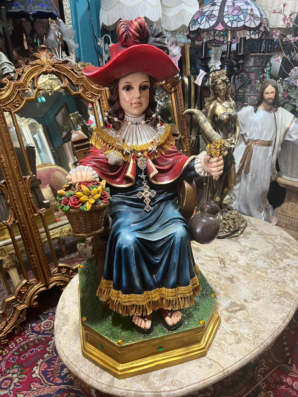 🗡️🪽Figura del Santo Niño de Atocha - Ornamentado🪽🗡️
