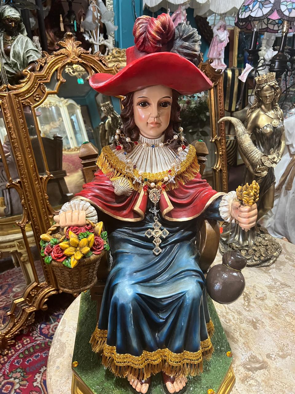 🗡️🪽Figura del Santo Niño de Atocha - Ornamentado🪽🗡️