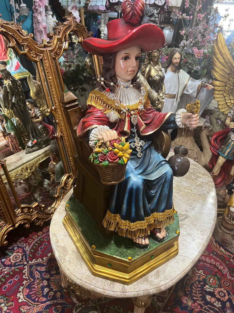 🗡️🪽Figura del Santo Niño de Atocha - Ornamentado🪽🗡️