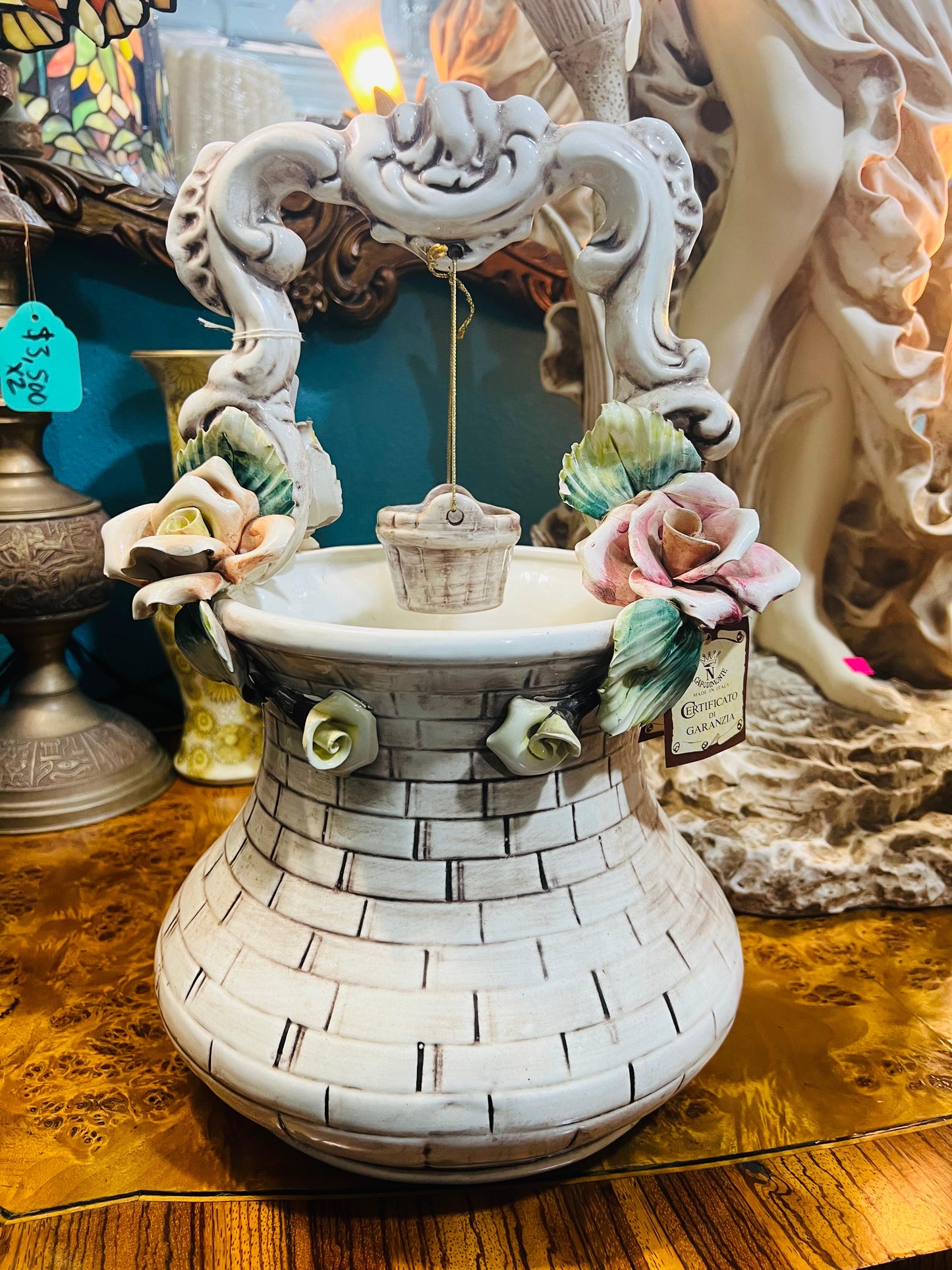 Figura de Porcelana Fina Capo Del Monte ✨