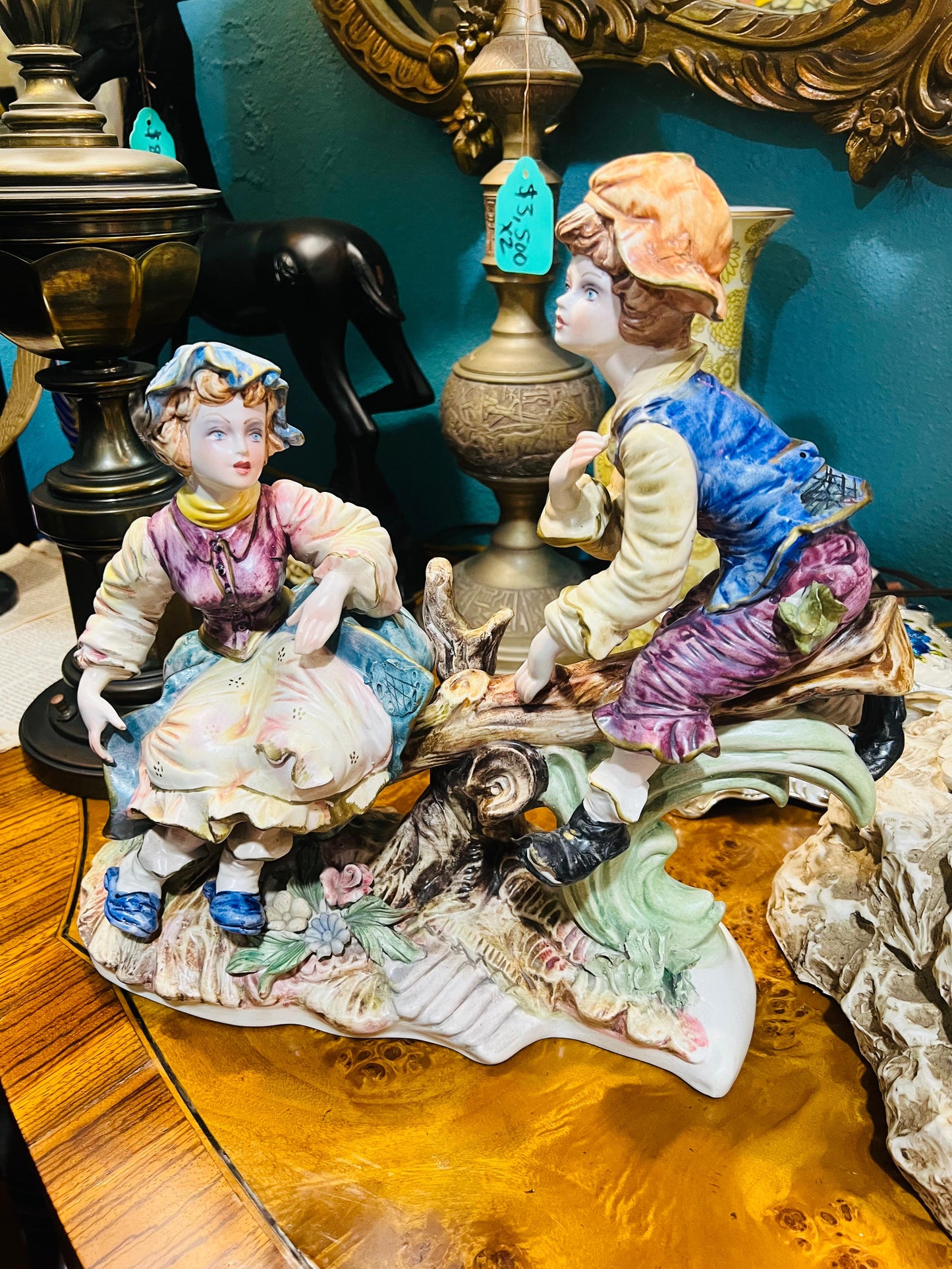 Figura de Porcelana Fina Capo Del Monte ✨