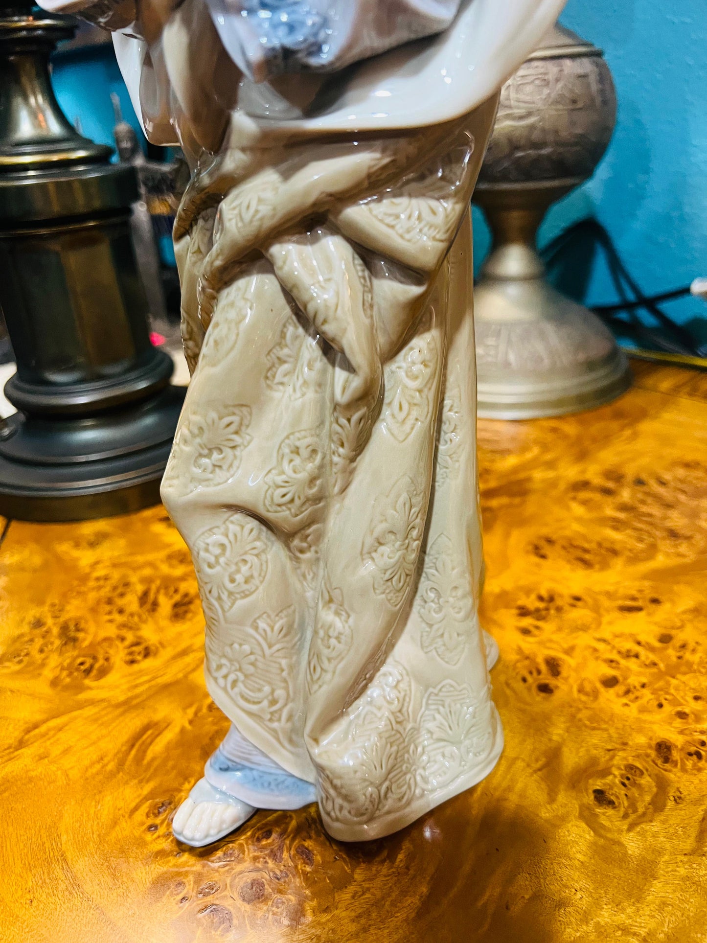 🌟 Figura de "San Jose Nacimiento" Porcelana Fina - LLADRÓ 1386 Año de emission 1981🕊️✨