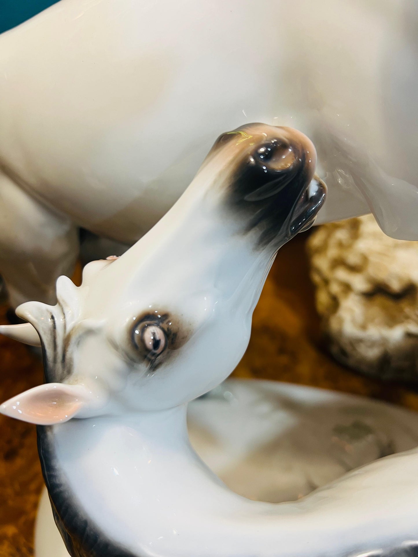 🌟 Horse Sculpture, Rosenthal Bavaria Germany, Signed: H. Meisel NR: 921 🐴✨