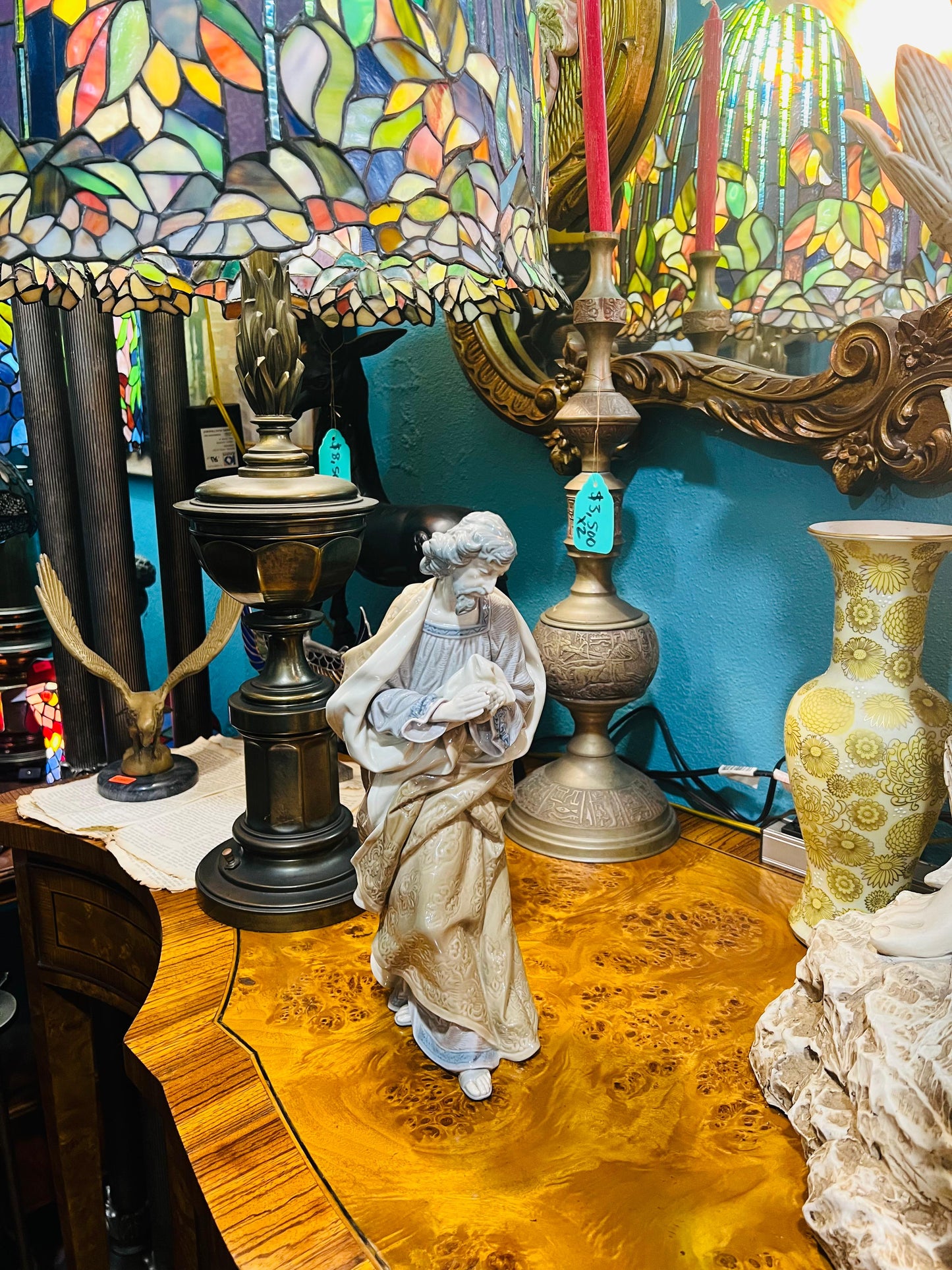 🌟 Figura de "San Jose Nacimiento" Porcelana Fina - LLADRÓ 1386 Año de emission 1981🕊️✨