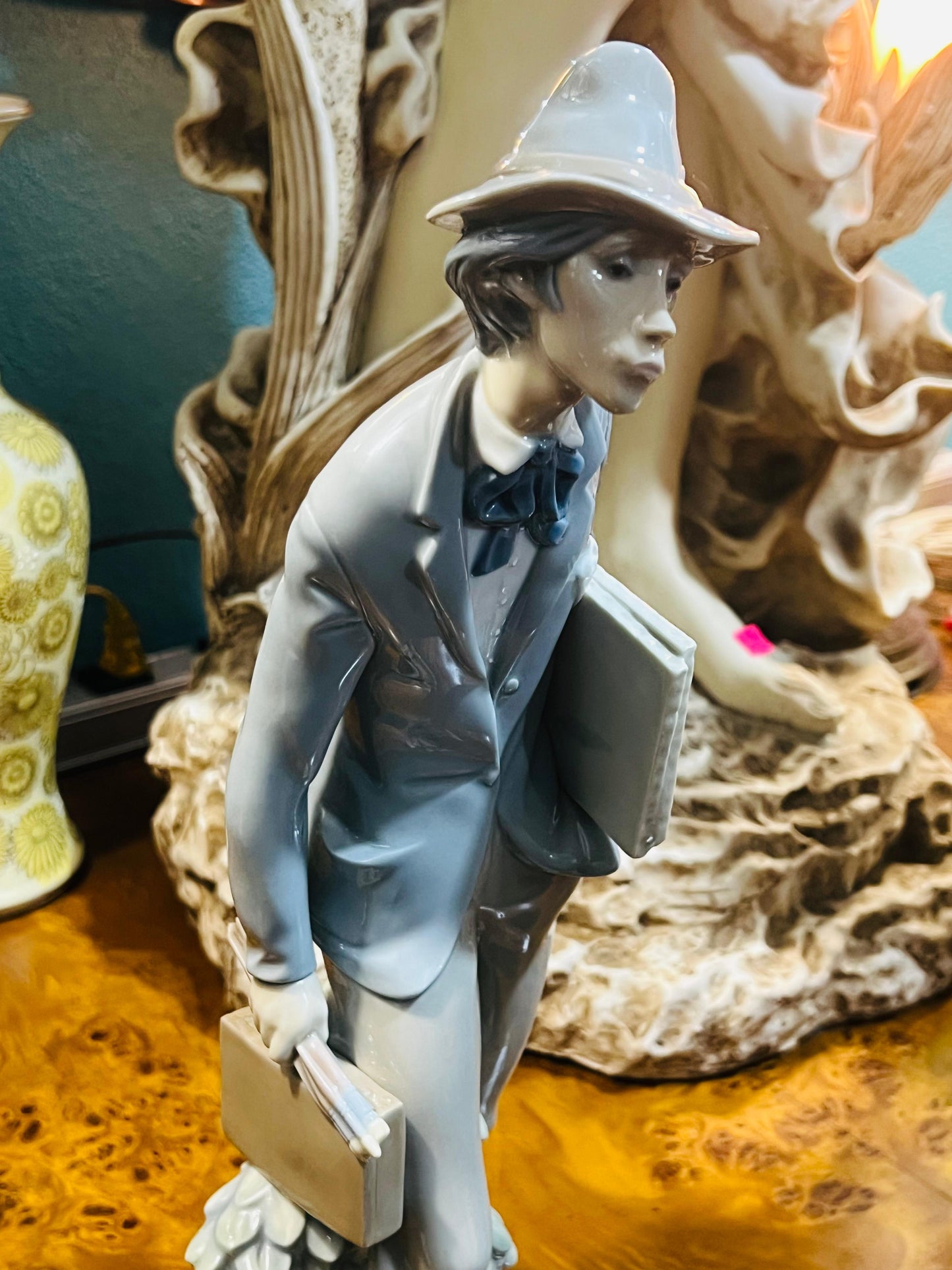 🎨Impressionist Painter Sculpture Lladro 4732, Issue 1970🎨.
