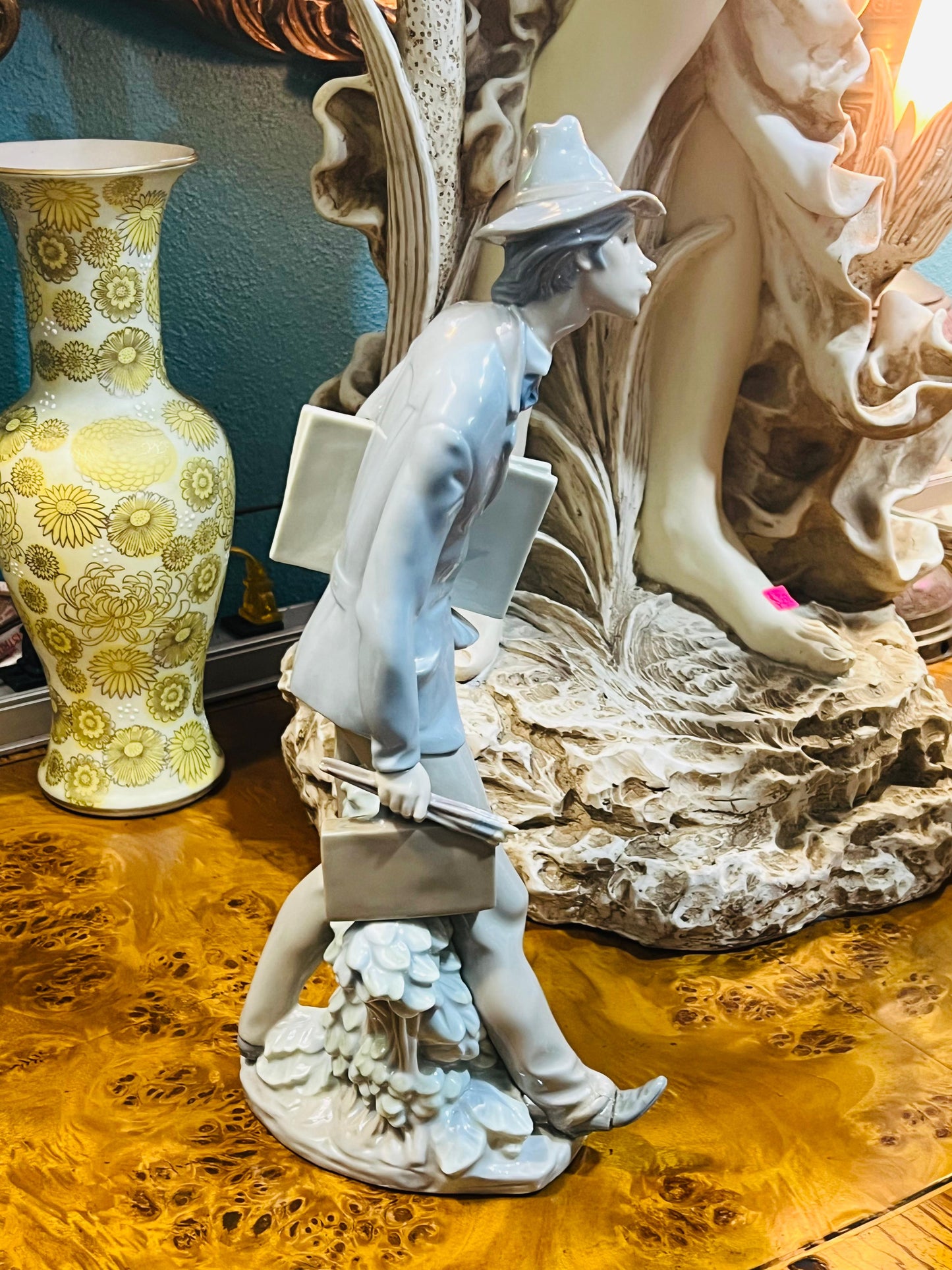 🎨Impressionist Painter Sculpture Lladro 4732, Issue 1970🎨.
