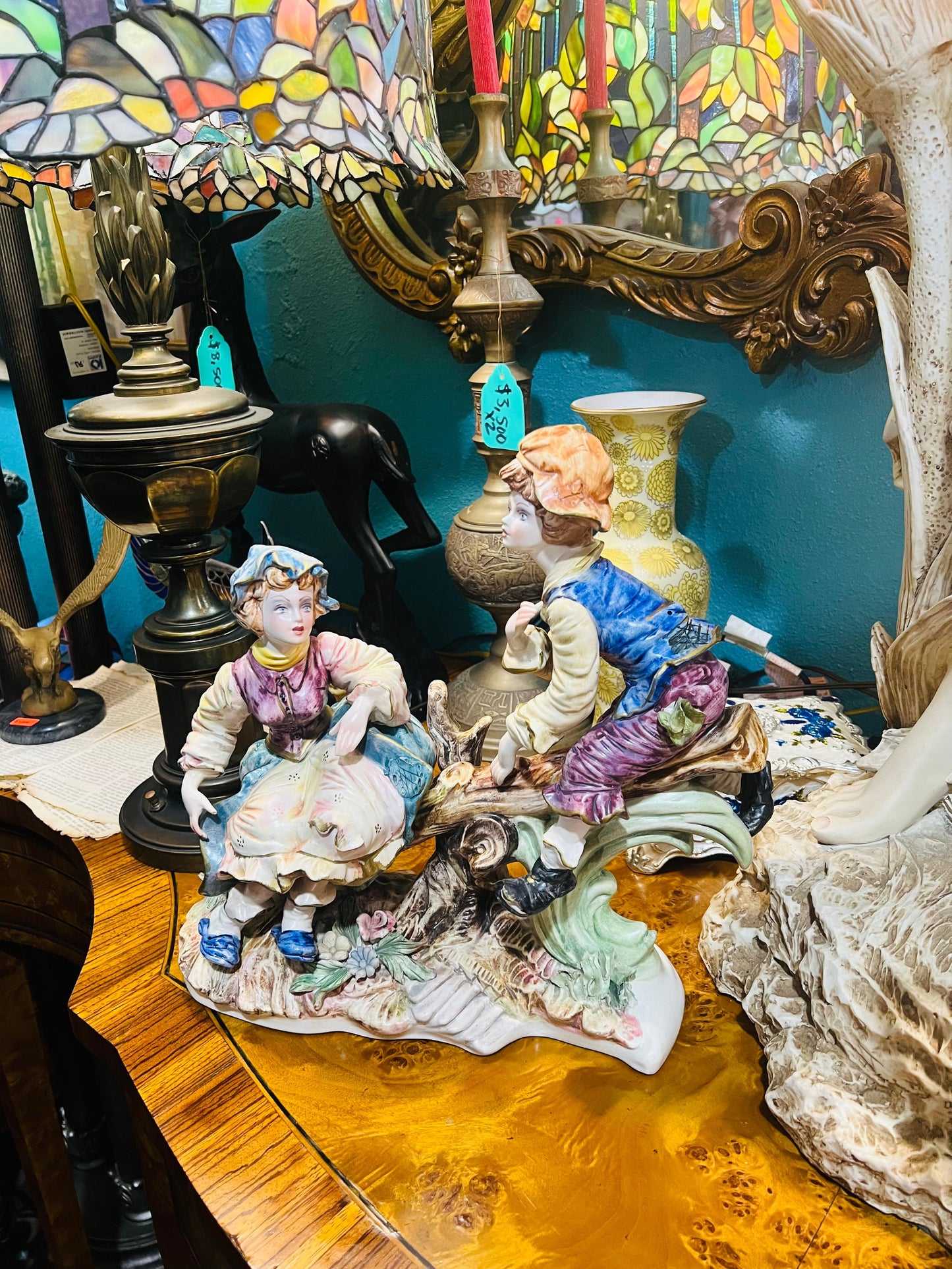 Figura de Porcelana Fina Capo Del Monte ✨