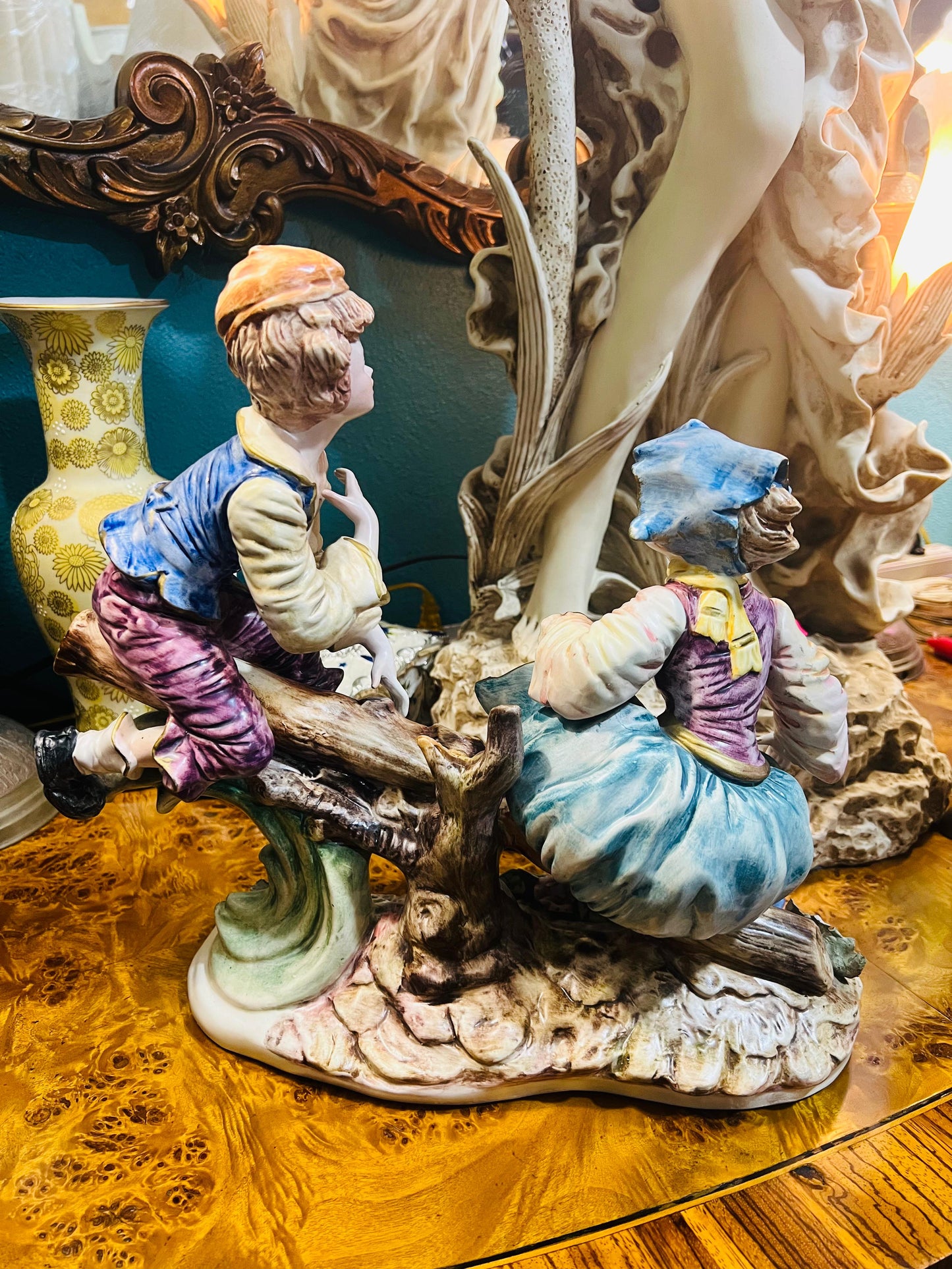 Figura de Porcelana Fina Capo Del Monte ✨